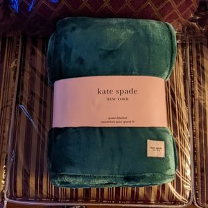 Kate Spade Queen Blanket, Green